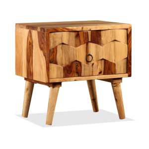 Petit meuble avec tiroir en bois