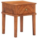 Chevet Acacia 40x40x50 Cm 11