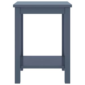 Chevet Gris Clair Pin 35x30x47 Cm 4