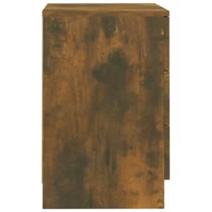 Chevet chêne design moderne mural, 38x35x56cm