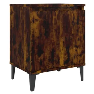 Chevet métal design moderne compact, 40x30x50cm