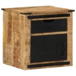 Meuble d'appoint manguier 45x40x45 cm