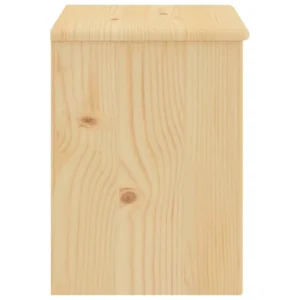 Chevet pin design étagère, 35x30x40cm