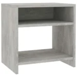 Meuble gris béton 40x30x40 cm 2