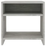 Meuble gris béton 40x30x40 cm 4