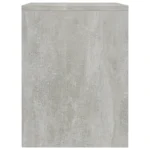 Meuble gris béton 40x30x40 cm 5