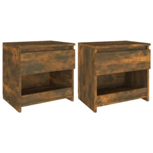 Set de tables chêne fumé 40x30x39 cm