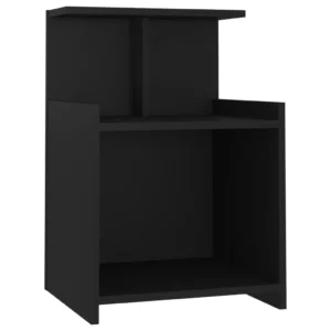 Table de nuit design moderne tiroir coulissant, 40x35x60cm