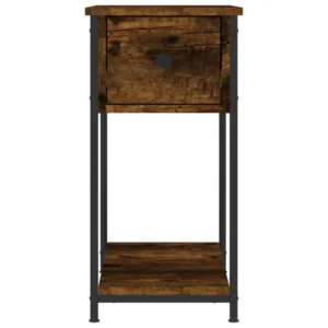 Chevet bois design moderne compact, 30x60x60cm