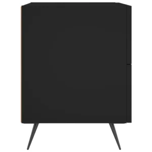 Chevet bois design moderne mural, 40x35x47.5cm