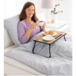 Table de lit pliable Excellent bicolore 4