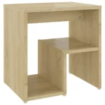 Table de nuit chêne 40x30x40 cm 2