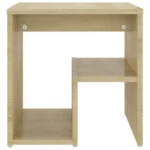 Table de nuit chêne 40x30x40 cm 3