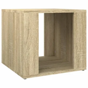 Chevet chêne design moderne 3 tiroirs, 41x40x36cm