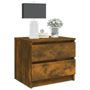 Chevet chêne design moderne tablette, 50x39x43.5cm