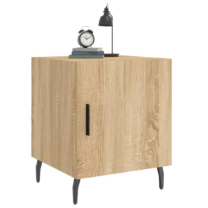 Chevet bois design minimaliste compact, 40x40x50cm